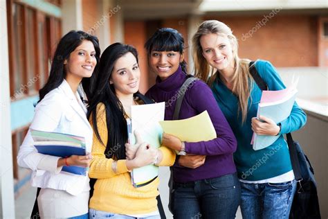 Group Of College Students — Stock Photo © Michaeljung 11939967
