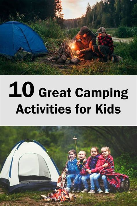 These Camping Activities For Kids Will Keep Them Entertained For Hours