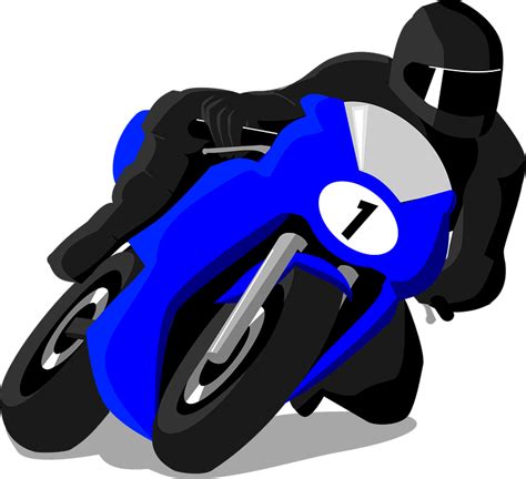 Motocicleta Carreras Raza Gráficos Vectoriales Gratis En Pixabay