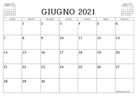 Multiuso Assurdo Parente Calendario Da Stampare Giugno 2021 Marinaio