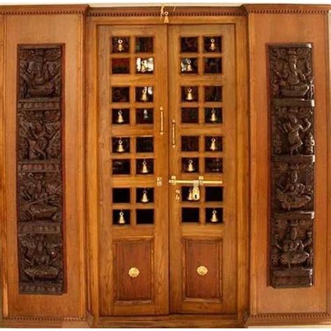 Wooden Pooja Unit Door At Rs 1250square Feet In Chennai Id 20304890548
