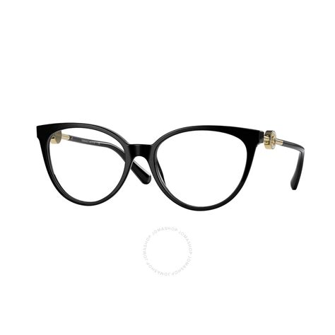 versace demo cat eye ladies eyeglasses ve3298b gb1 53 8056597385176