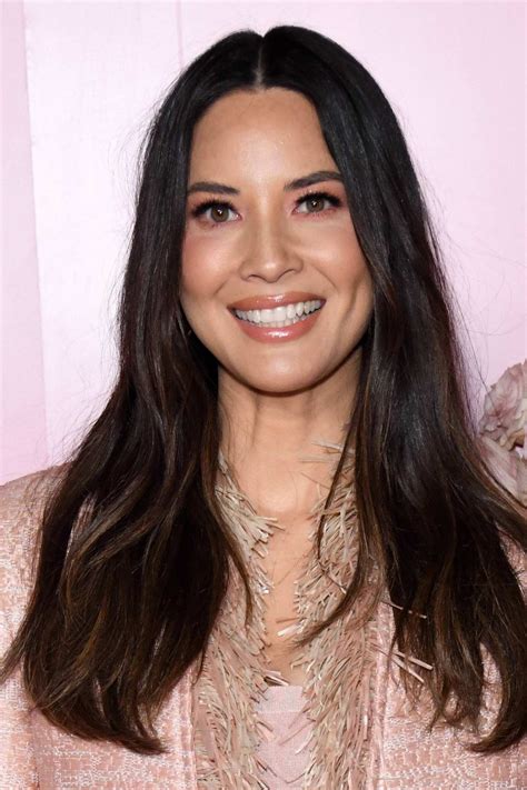 Olivia Munn Attends The Patrick Ta Beauty Collection Launch At Goya
