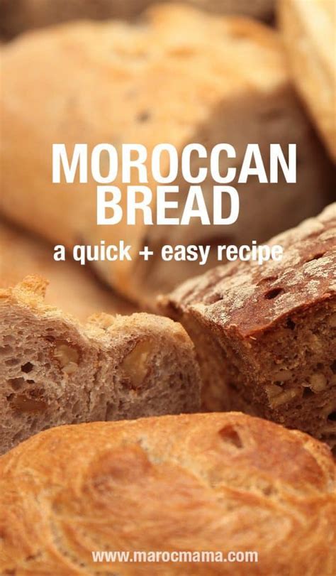 Moroccan Recipe Bread Or Khobz