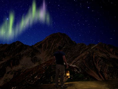 Fotos Gratis Paisaje Montaña Cielo Noche Atmósfera Linterna