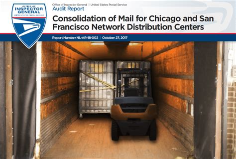 Give us a call tel.: USPS OIG Report: Consolidation of Mail for Chicago and San Francisco NDCs - 21st Century Postal ...