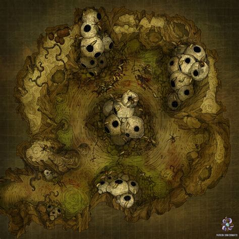 Wasp Nest Battle Map by Hassly on DeviantArt