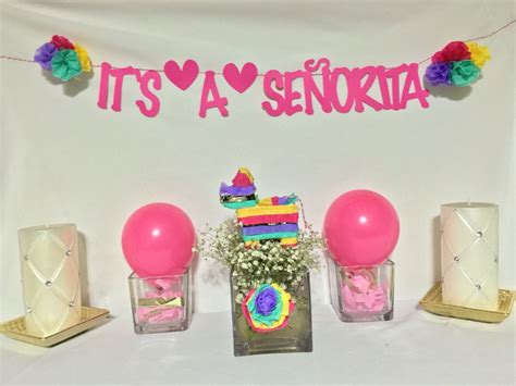 Its A Señorita Beautiful Mexican Baby Shower Baby Shower Banner And