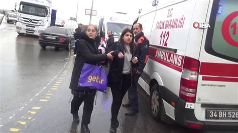 İstanbul sancaktepe de trafik kazası sonrasında yaşananlar youtube