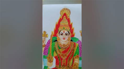 Mariamman Drawing Dindigul Kottai Mariamman Trichy Samayapuram