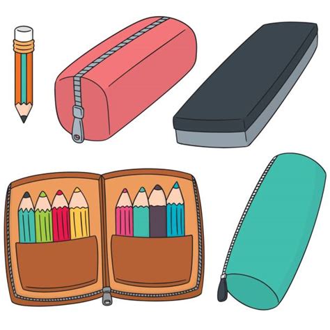 Cute Pencil Cases Illustrations Royalty Free Vector Graphics And Clip