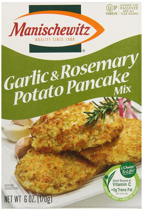 It cooks up beautifully and makes crisp pancakes. Streit's Potato Pancake Mix (Kosher For Passover), 6 oz, 2 ...