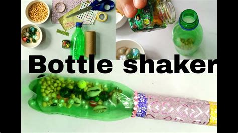 Diy How To Make Plastic Bottle Shaker Instrument Youtube
