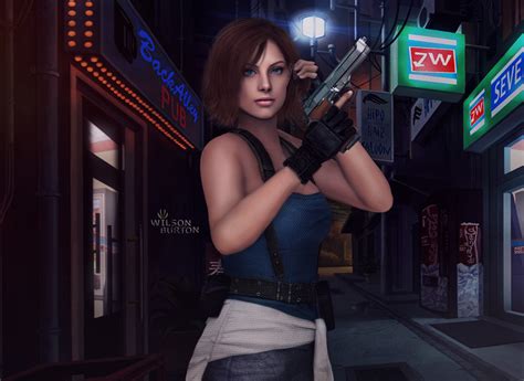 Jill Valentine Resident Evil Hd Fantasy Girls 4k Wallpapers Images