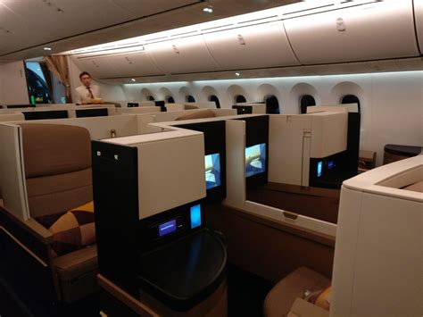 Review Etihad Airways Business Class Boeing 787