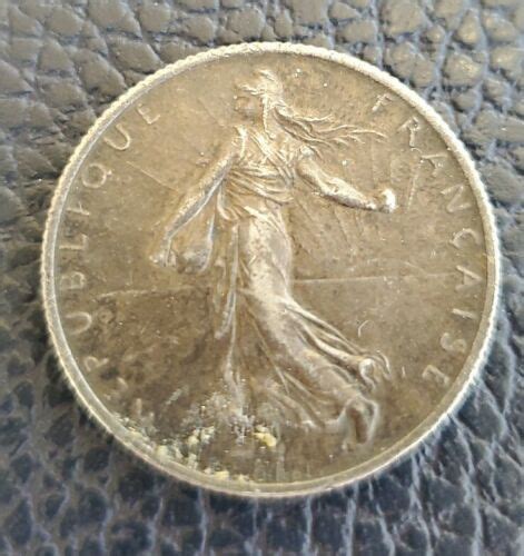 1918 France Silver 2 Francs Nice Coin Ebay