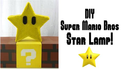 Diy Mario Bros Star Lamp Nerdy Crafts Ep 15 Youtube