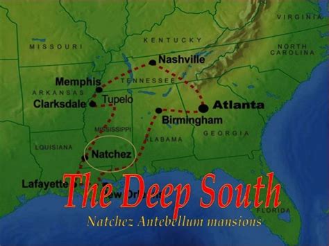 Us The Deep South Natchez Antebellum Mansions