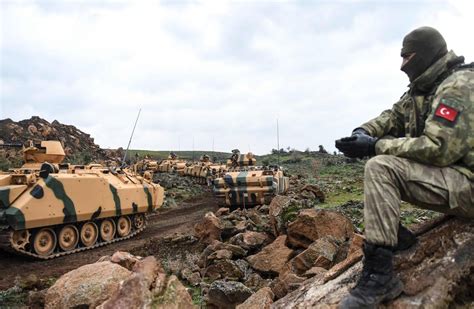 turkish ground offensive targets syrian kurdish enclave wsj