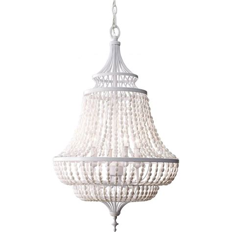 Maarid Collection Chandelier In White Mini White Chandelier