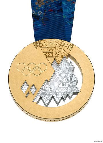 Sochi 2014 Olympic Gold Medal Олимпийские зимние игры Sochi 2014