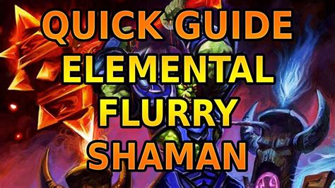 Wow Elemental Shaman Guide