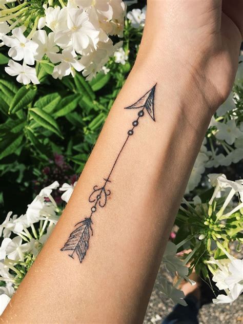 54 Beautiful Small Tattoo Design For Stylish Women Arrow Tattoos For
