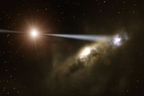 Naked Black Hole Builds Future Galactic Dream Home Wired
