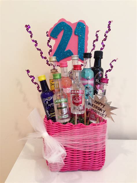 21st Birthday T Basket Great Idea Im So Going To Do This For My