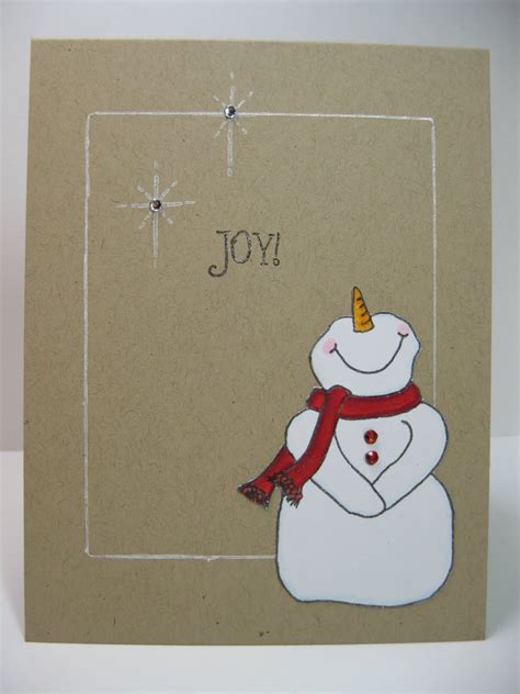 Check spelling or type a new query. Christmas Card - I'm a sucker for a cute snowman | Kerst kaarten, Leuke kaarten zelf maken