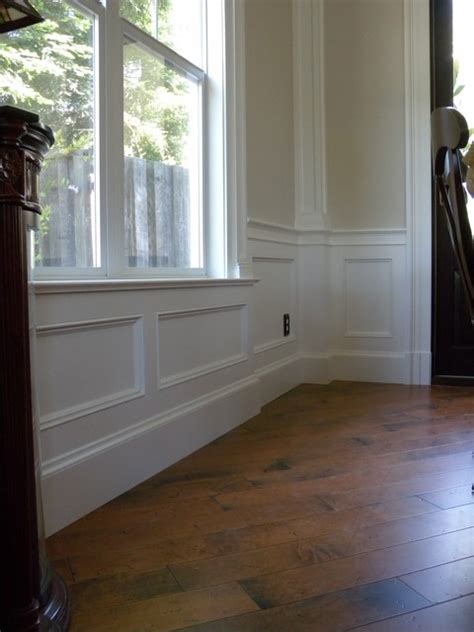 How high is wainscoting panels? Breaking through wainscot under the window, adds emphasis ...