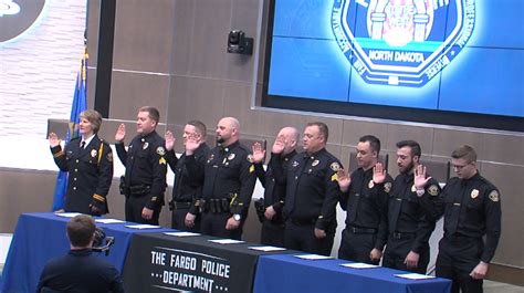 Fargo Police Department Welcomes 3 New Officers Inforum Fargo Moorhead And West Fargo News