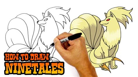 Watercolor woodland animals seamless pattern. How to Draw Ninetales | Pokemon - YouTube