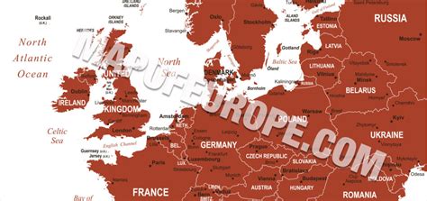 Europe Map 2019 Map Of Europe Europe Map