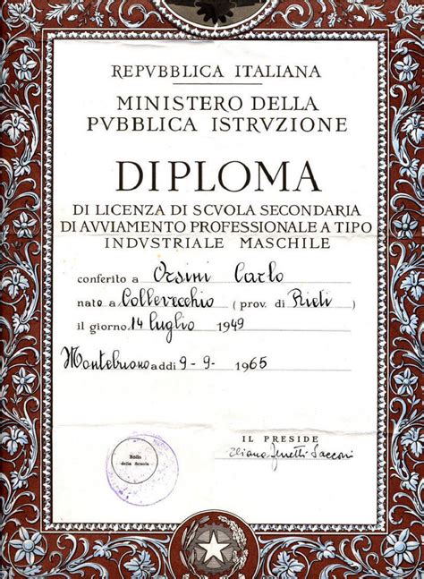 Ejemplos De Diplomas