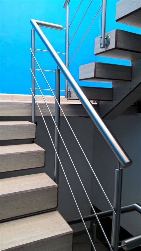 Barandales y escaleras de acero inoxidable, megainox sa de cv. Barandales De Acero Inoxidable Y Vidrio Templado - $ 100 ...