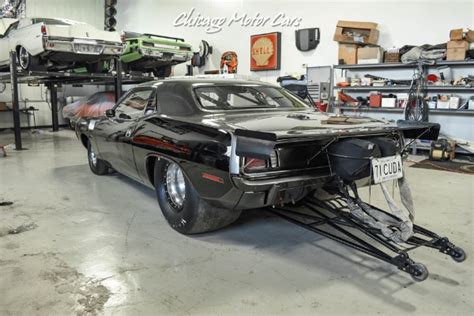 Used 1974 Plymouth Cuda Coupe 2400 Hp Build Never Tracked Featured