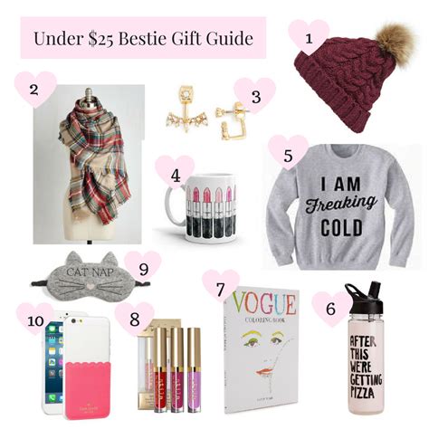They'll love these thoughtful, appropriate picks. Under $25 Gifts for Your Bestie | Bestie gifts, 25th gifts ...
