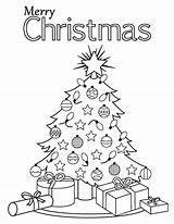 Christmas Coloring Merry Pages Tree Kids Sheet Printable Presents Colouring Etsy Sheets Drawing Printables Easy Books Colors Santa Choose Board sketch template