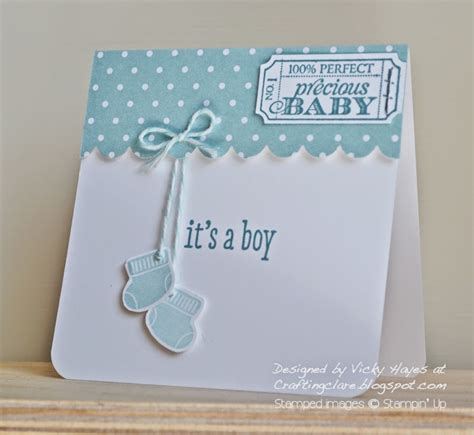 Creative virtual baby shower game ideas; Crafting inspiration from Vicky at Crafting Clare's Paper Moments: Using Something for Baby by ...