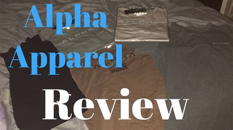 Alpha Clothing Review Youtube
