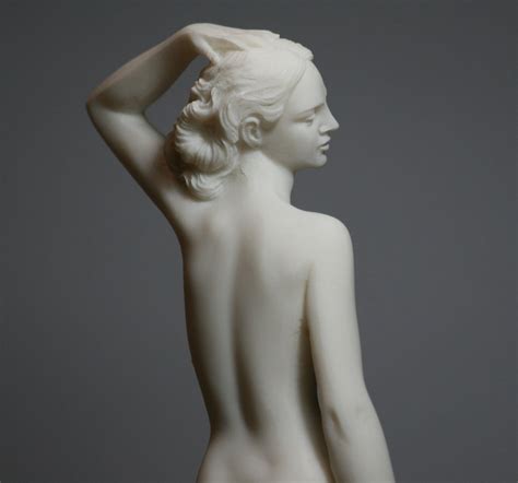 Goddess Aphrodite Venus Nude Female Figure Alabaster Statue Sculpture Inches Buy Online In