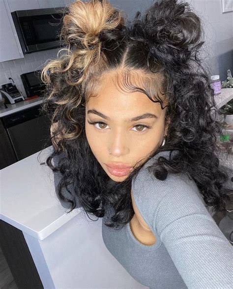 𝚖𝚢 𝚋𝚘𝚘 ︎ 𝚓𝚝 In 2021 Dyed Natural Hair Hair Styles Curly Hair Styles