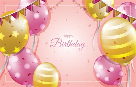 50 Happy Birthday Pink Background Hd Wallpapers For Download