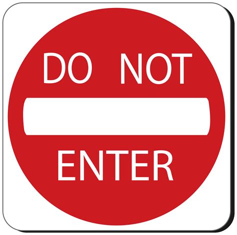 Do Not Enter Sign Clipart