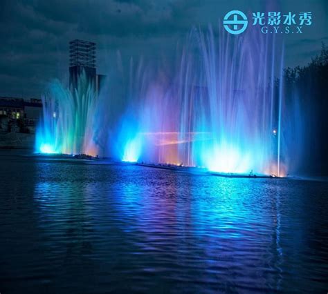 Outdoor Laser Light Projector Music Dancing Water Fountain Factory