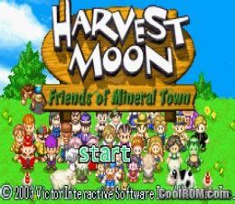I can't find the place to download more friends of mineral town. Harvest Moon - Friends of Mineral Town ROM Download for Gameboy Advance / GBA - CoolROM.co.uk