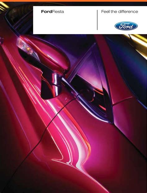 Ford Fiesta Brochure 2010 By Mustapha Mondeo Issuu