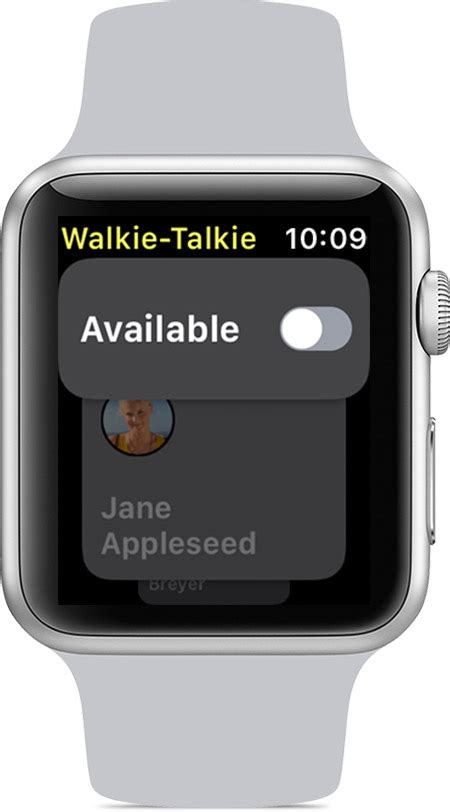 App on your iphone the first thing you wanna do is make sure your apple id is set up to use, face time and then make sure you you can be reached in face time by both your phone number and apple ipad emails, cotton activity issues with. Use Walkie-Talkie on your Apple Watch - Apple Support