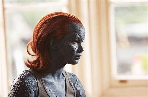 Watch Jennifer Lawrence S Transformation From Naked To Mystique Fox